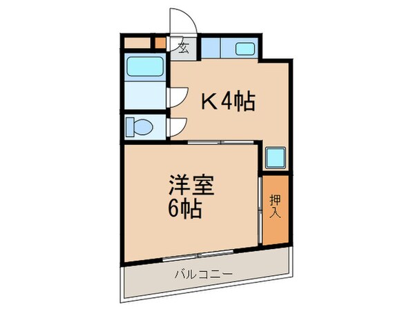 コーポ紫苑の物件間取画像